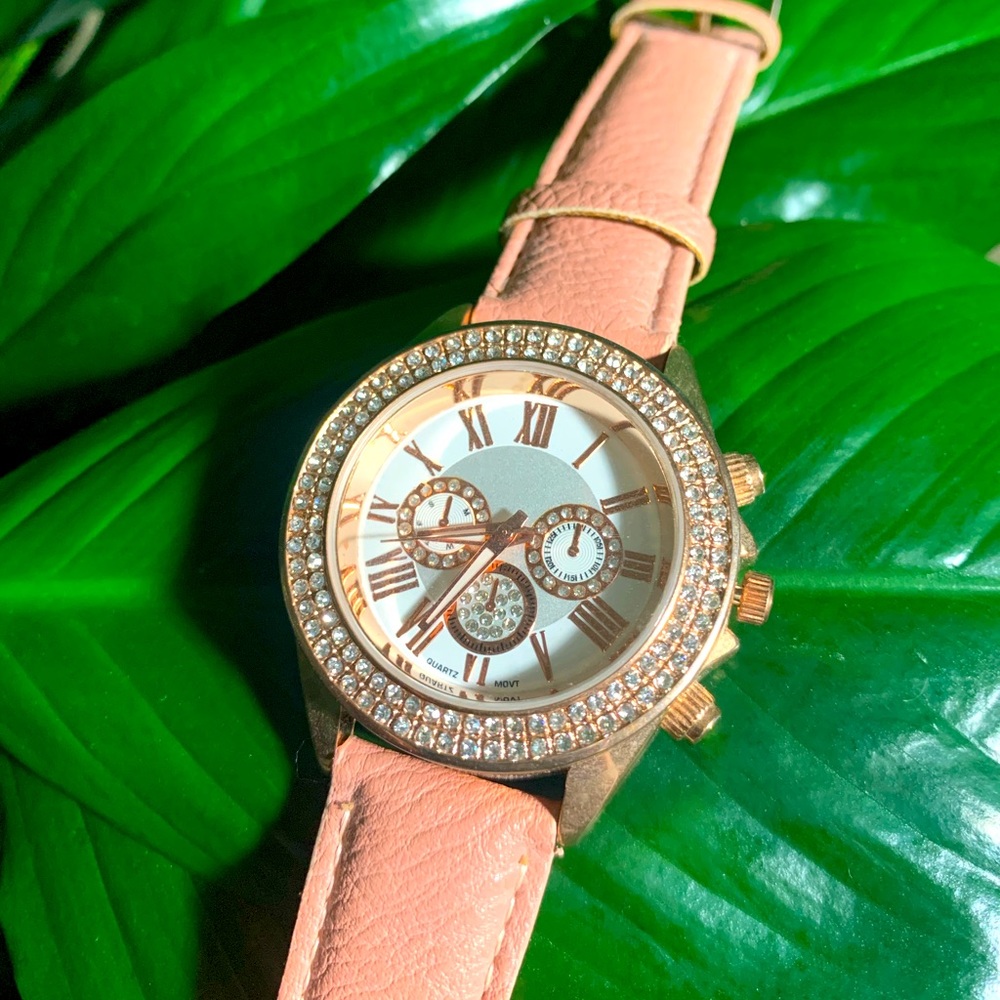 Francesca’s Rose Gold Diamond Watch